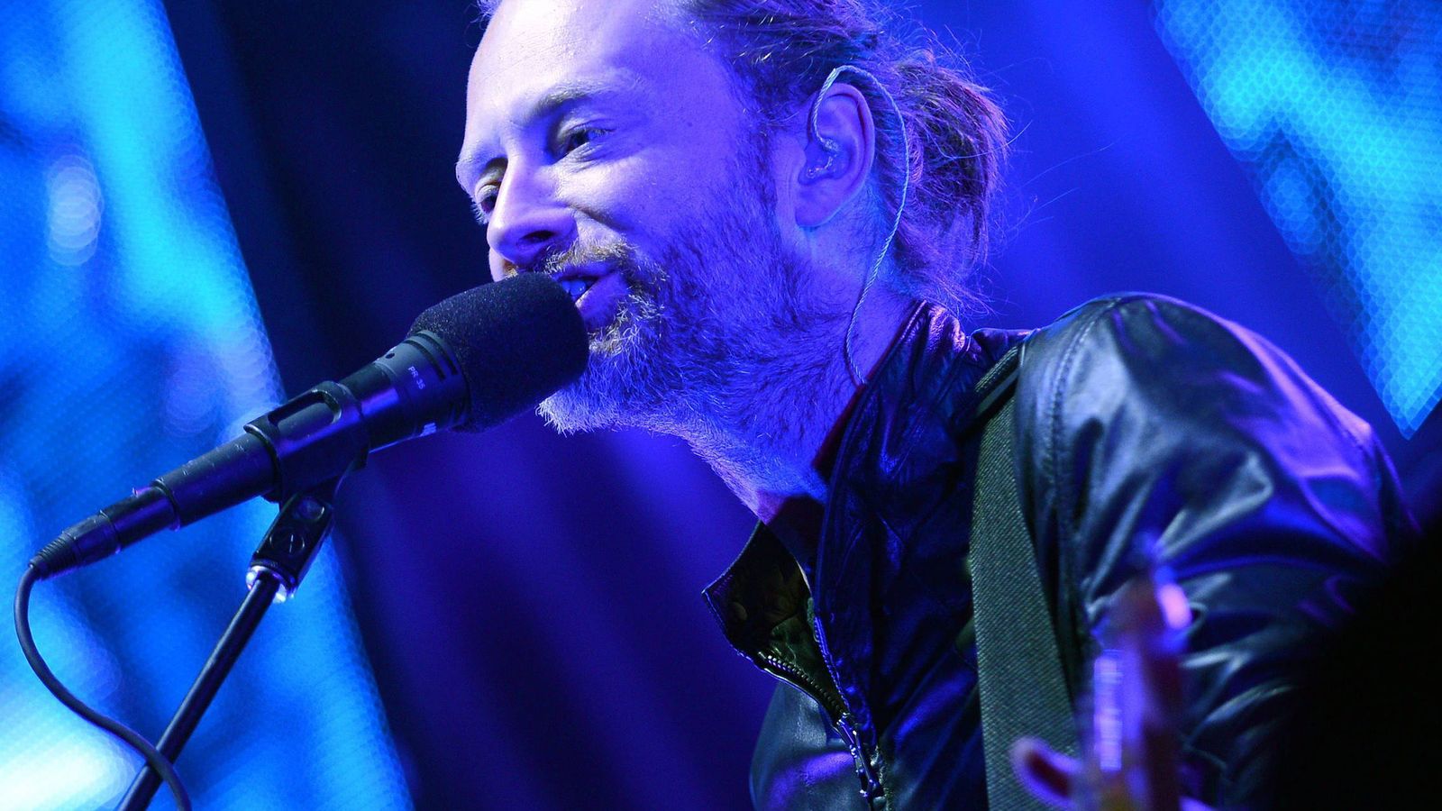 Foto: Thom Yorke, cantante de Radiohead, en directo en 2012 (EFE)