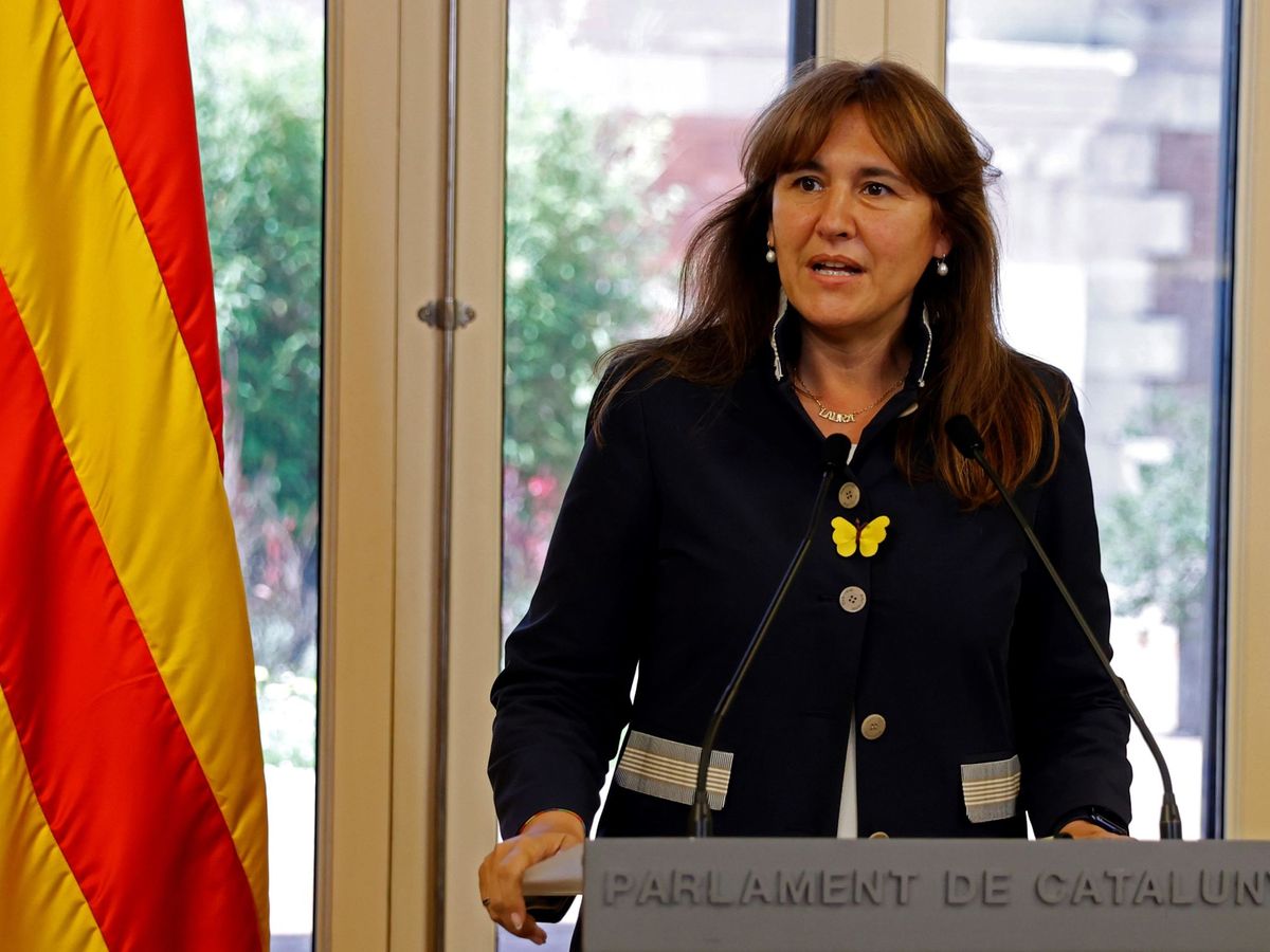 Foto:  La presidenta del Parlament de Cataluña, Laura Borràs. (EFE)