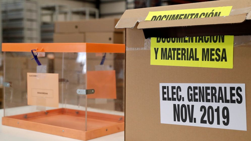 Foto: Preparativos para las elecciones generales del 10 de noviembre. (EFe)