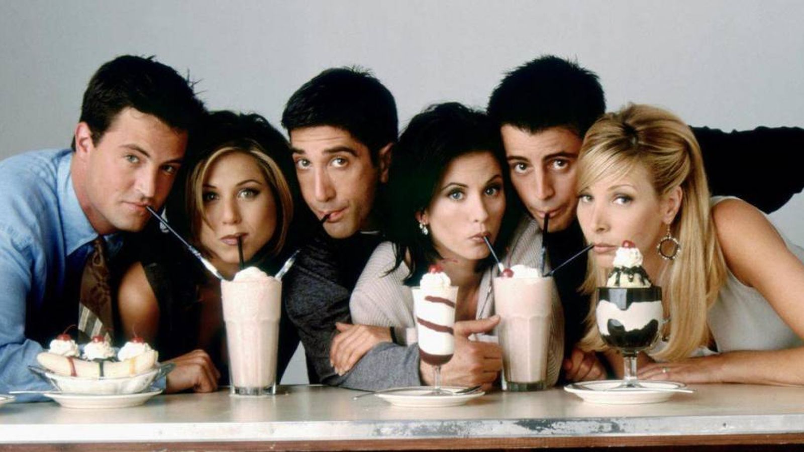 Foto: Los 6 protagonistas de 'Friends'. (Netflix)