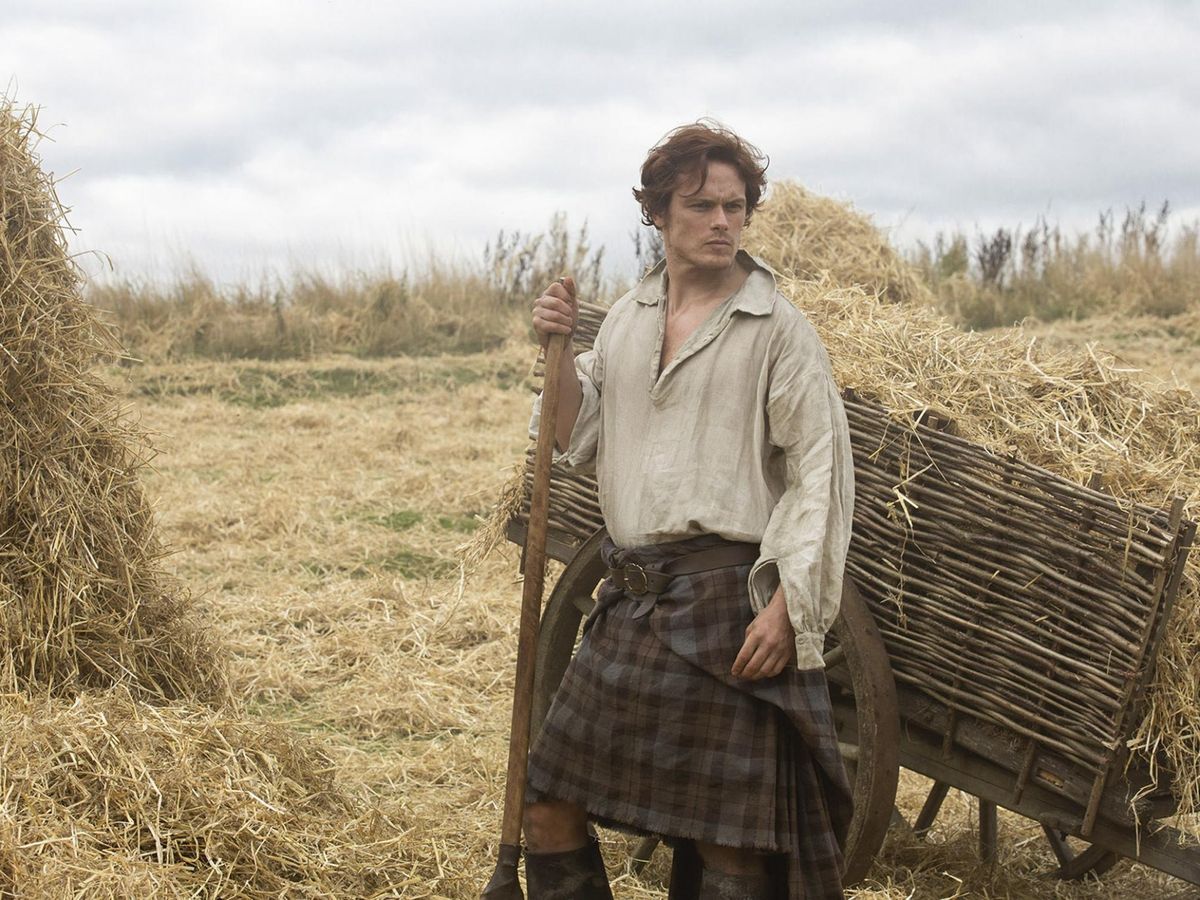 Foto: Sam Heughan, que interpreta a Jamie Fraser en 'Outlander'. (Reuters)