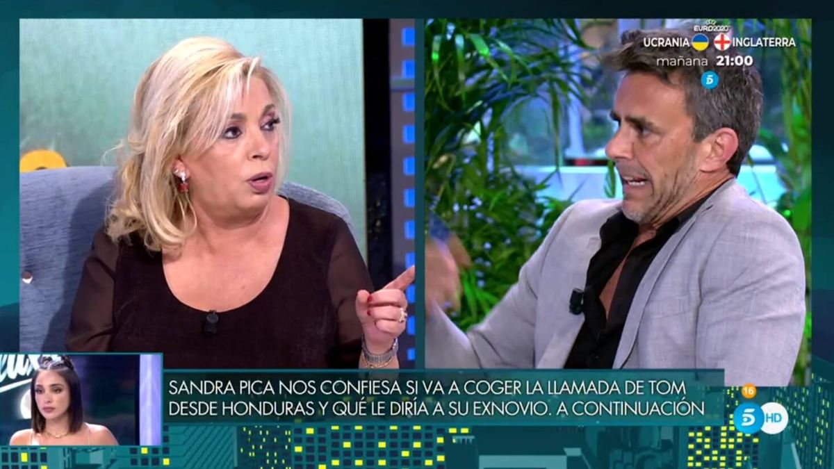 Alonso Caparrós atiza a Carmen Borrego en 'Viernes Deluxe': "No tienes vergüenza"
