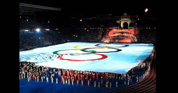 Foto: Inauguración de los Juegos de Barcelona 92. (EFE)