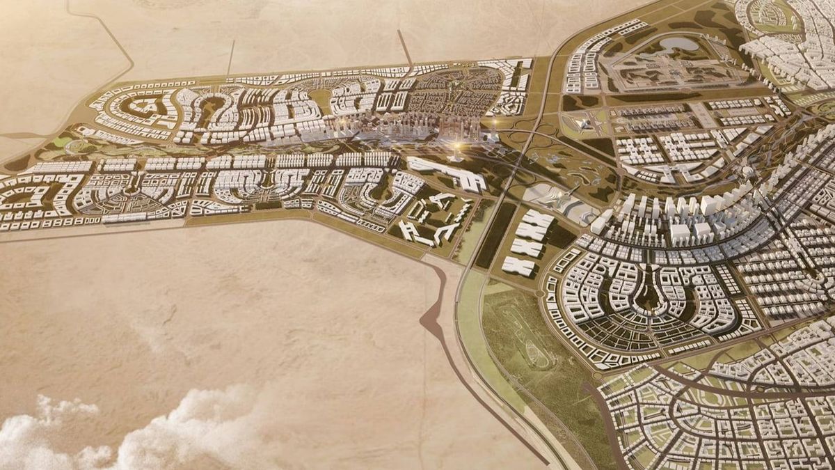 Así es la nueva capital que Egipto está construyendo en mitad del desierto