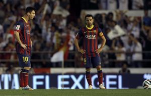 El gran Barça de Pep Guardiola se hunde con Messi mirando impasible