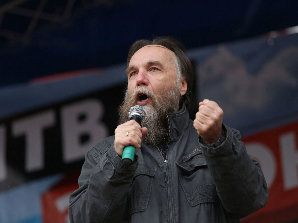 Foto: Aleksandr Dugin en Moscú, en 2014. REUTERS