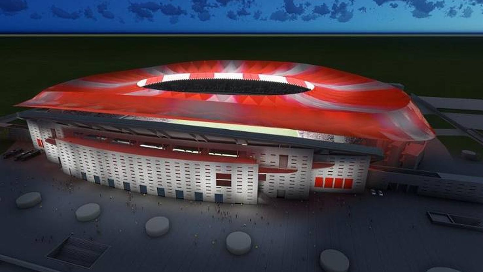 Foto:  El nuevo estadio del Atlético de Madrid se llamará Wanda-Metropolitano (Efe).