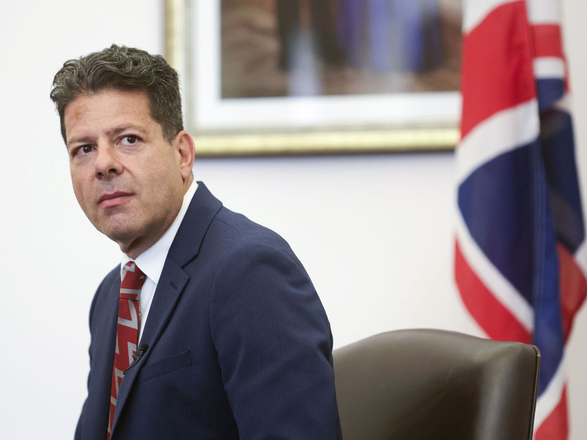 Foto: El ministro principal de Gibraltar, Fabian Picardo. (EFE/A. Carrasco Ragel)