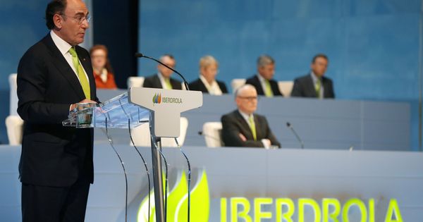 Foto: El presidente de Iberdrola, Ignacio Sanchéz Galán, al inicio de la junta general de accionistas de Iberdrola. (EFE)