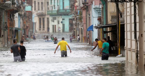 Foto: La Habana, tras el paso del huracán Irma. (Reuters)