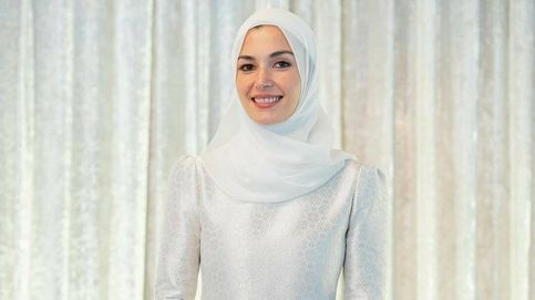 Arranca la fastuosa boda del príncipe de Brunéi: el elegante primer vestido de novia, tradicional y con hiyab