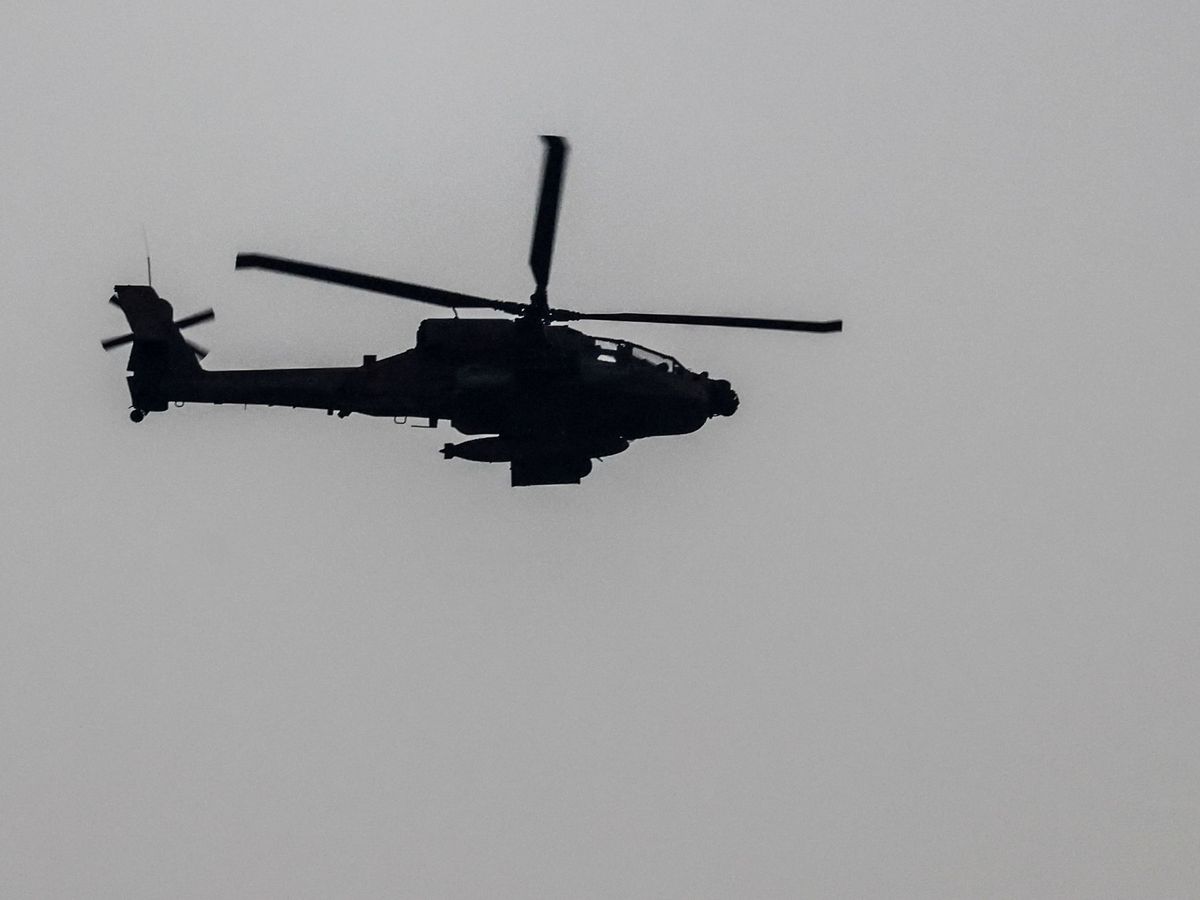Foto: Foto de archivo de un helicóptero militar israelí. (Reuters/Amir Cohen)