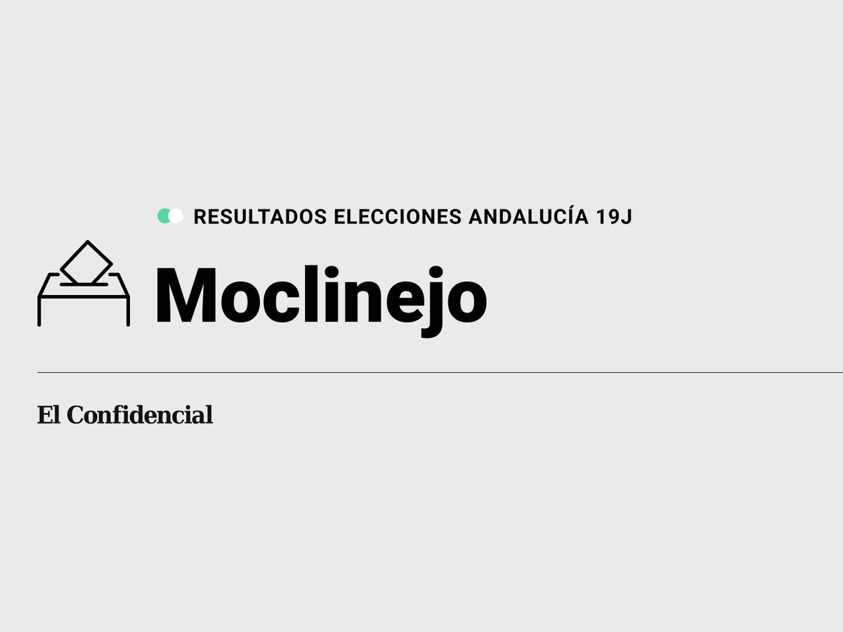 Foto: Resultados en Moclinejo, Málaga, de las elecciones de Andalucía 2022 este 19-J (C.C./Diseño EC)
