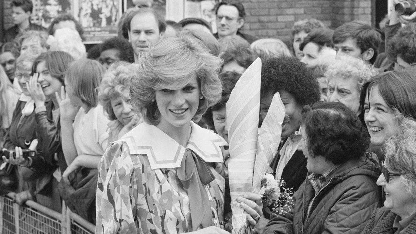 Diana de Gales, en la década de los 80. (Getty)