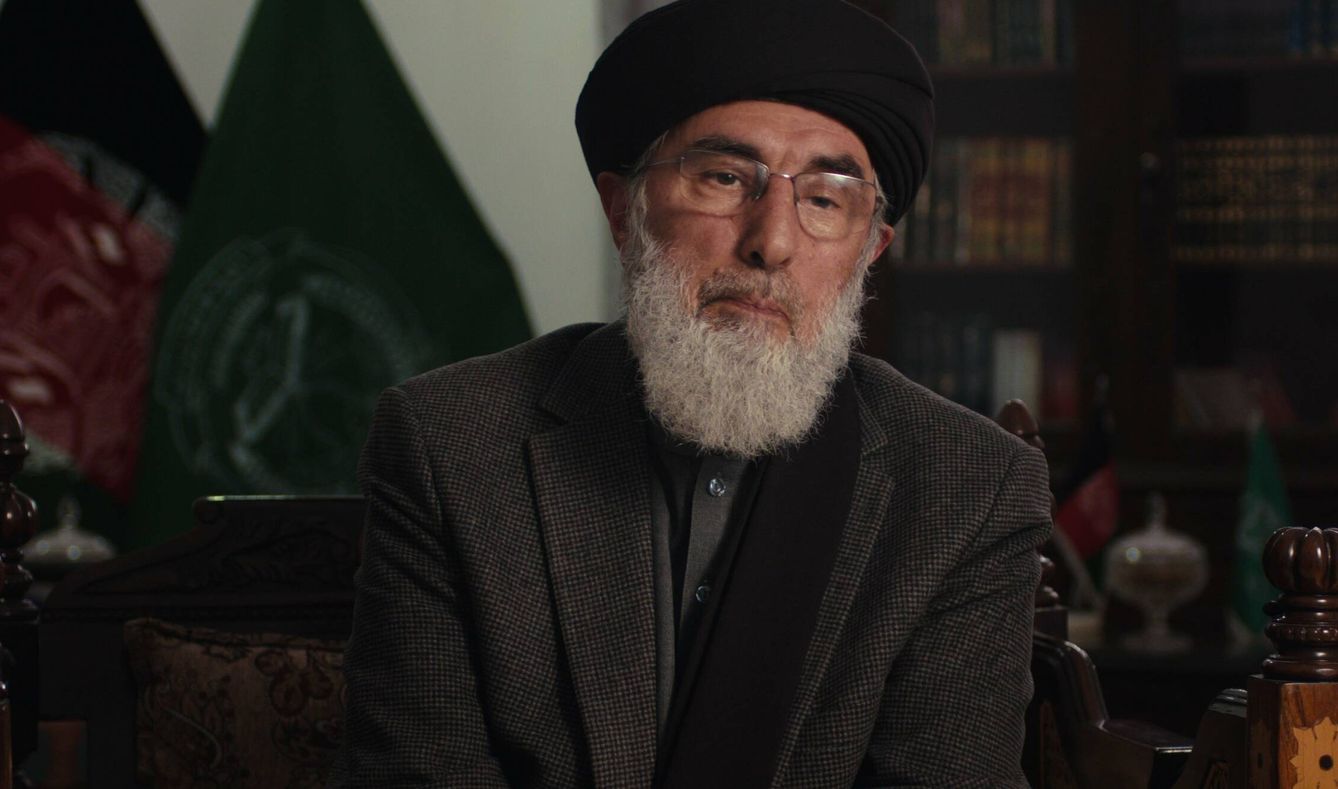 Gulbuddin Hekmatyar, político afgano y antiguo muyahidín. (Netflix)