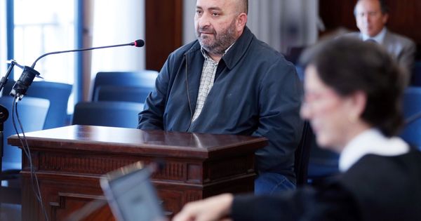 Foto: Juan Francisco Trujillo, el pasado mes de mayo, en su intervención en el juicio de los ERE. (EFE)