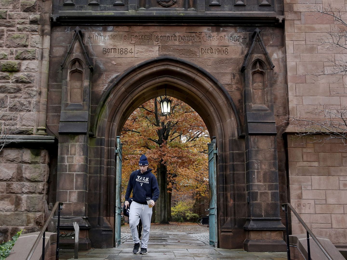 Campus de la Universidad de Yale (Reuters)