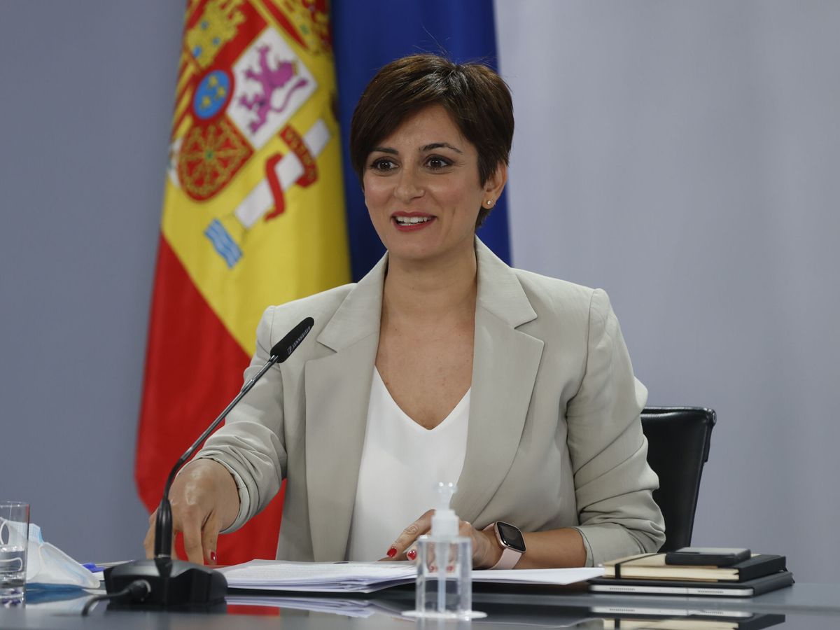 Foto: La portavoz del Gobierno, Isabel Rodríguez. (EFE/J.J. Guillén)