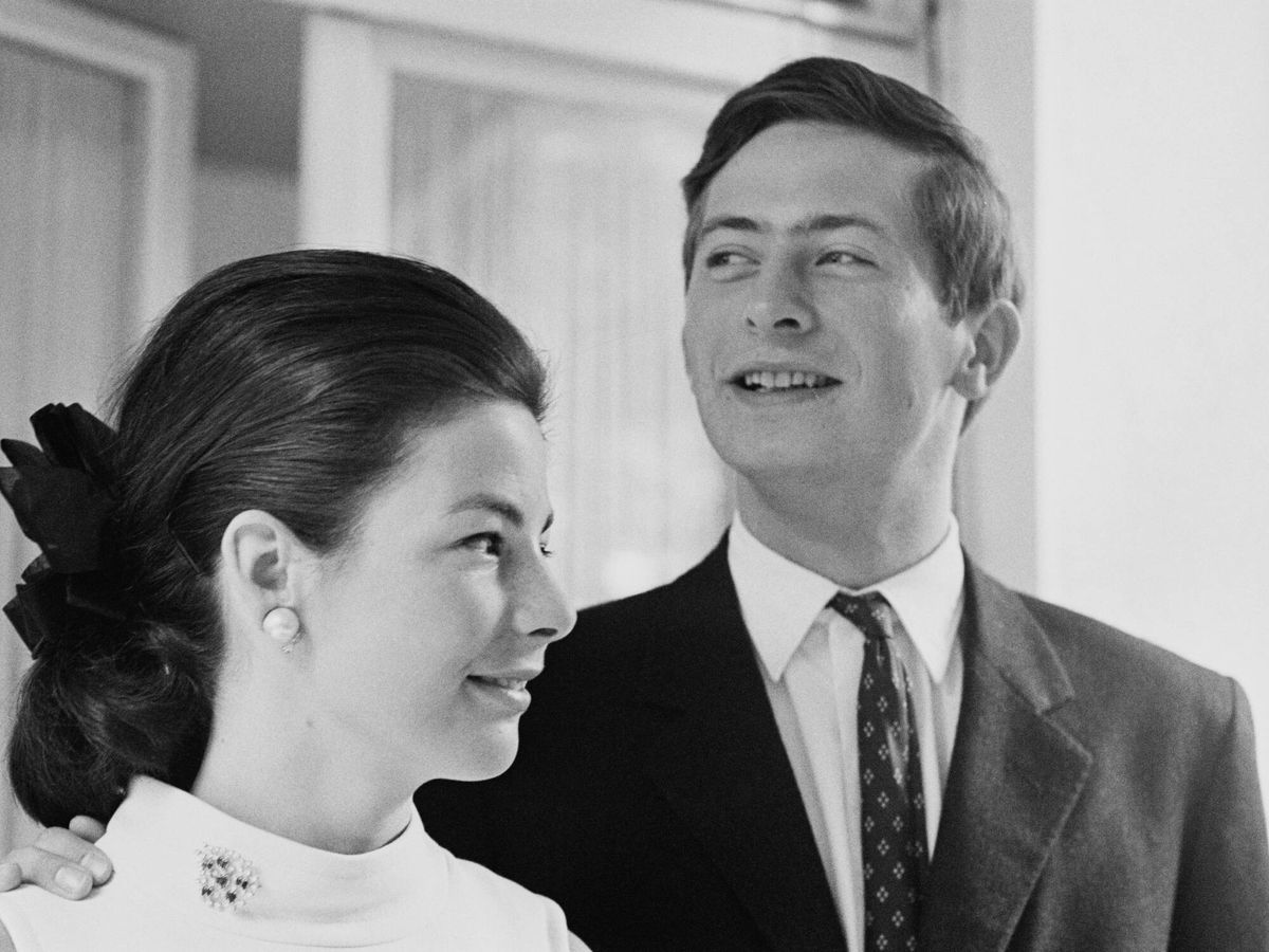 Foto: El príncipe Hans y su mujer Marie, en una imagen de 1967. (Getty)