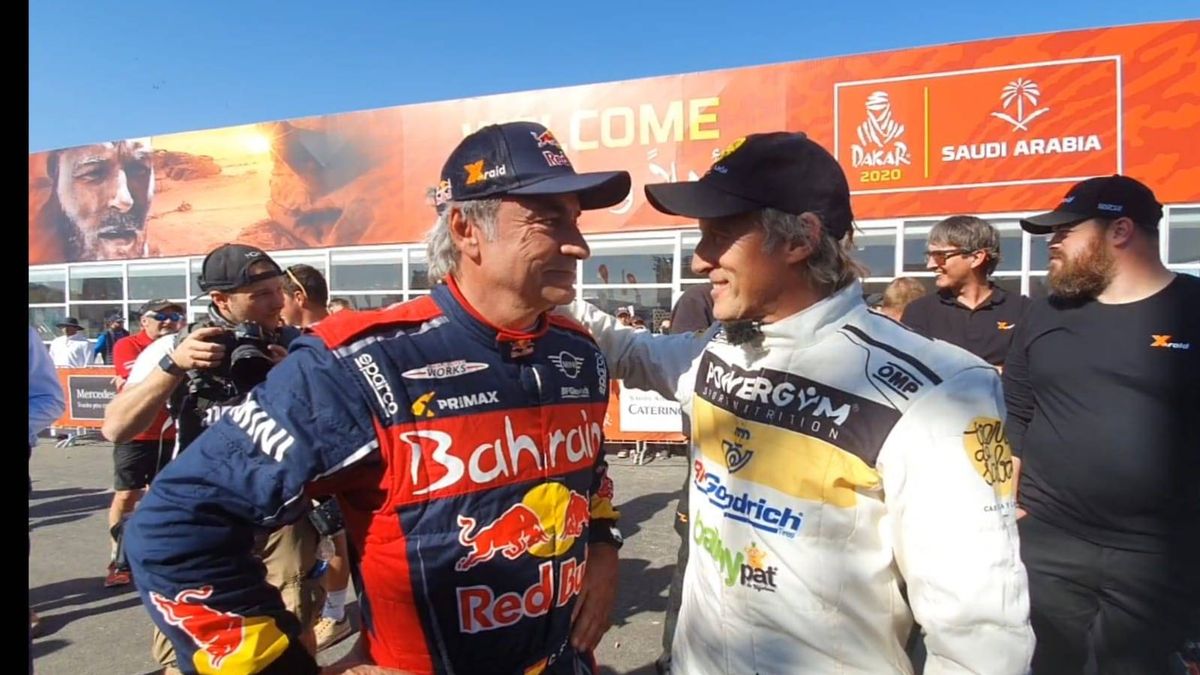 Jesús Calleja: "Fernando Alonso ha soportado unos ostiones en el Dakar que yo no podía"