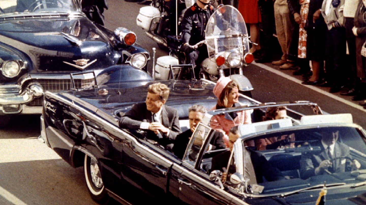 Instantes antes del asesinato de JFK. (Reuters)
