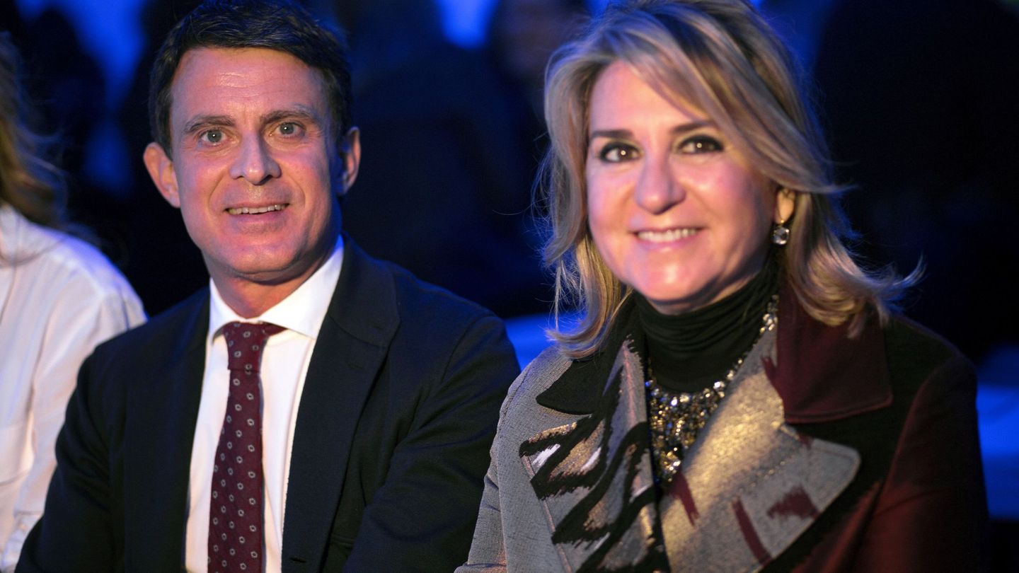 Manuel Valls y Susana Gallardo. (EFE)