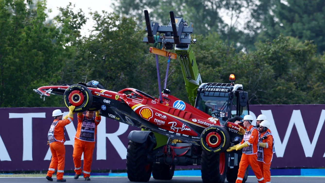 Foto: F1, GP de Hungría, entrenamientos libres de Alonso y Sainz | Última hora y resultados de Fórmula 1 en directo (REUTERS 7 Bernadett Szabo)