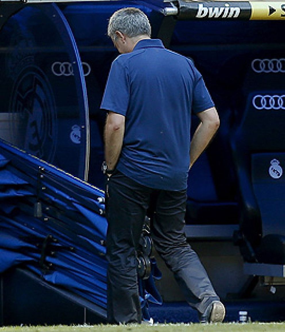 Foto: Mourinho, el engaño de sus últimos meses y la historia de una escalera
