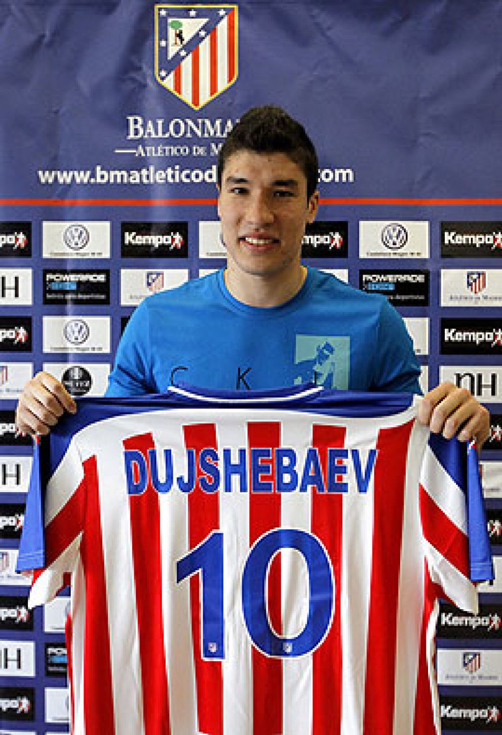 Foto: Alex Dujshebaev vestirá de rojiblanco: "Cuando te llama el Atlético, ni te lo piensas"
