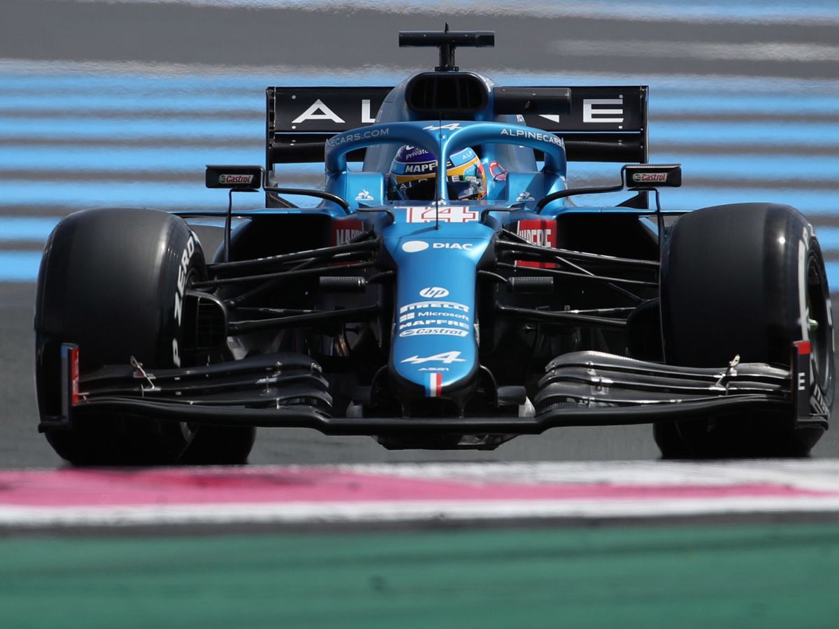 Foto: Alonso logró su mejor clasificación un viernes, hasta el momento, en 2021. (EFE)