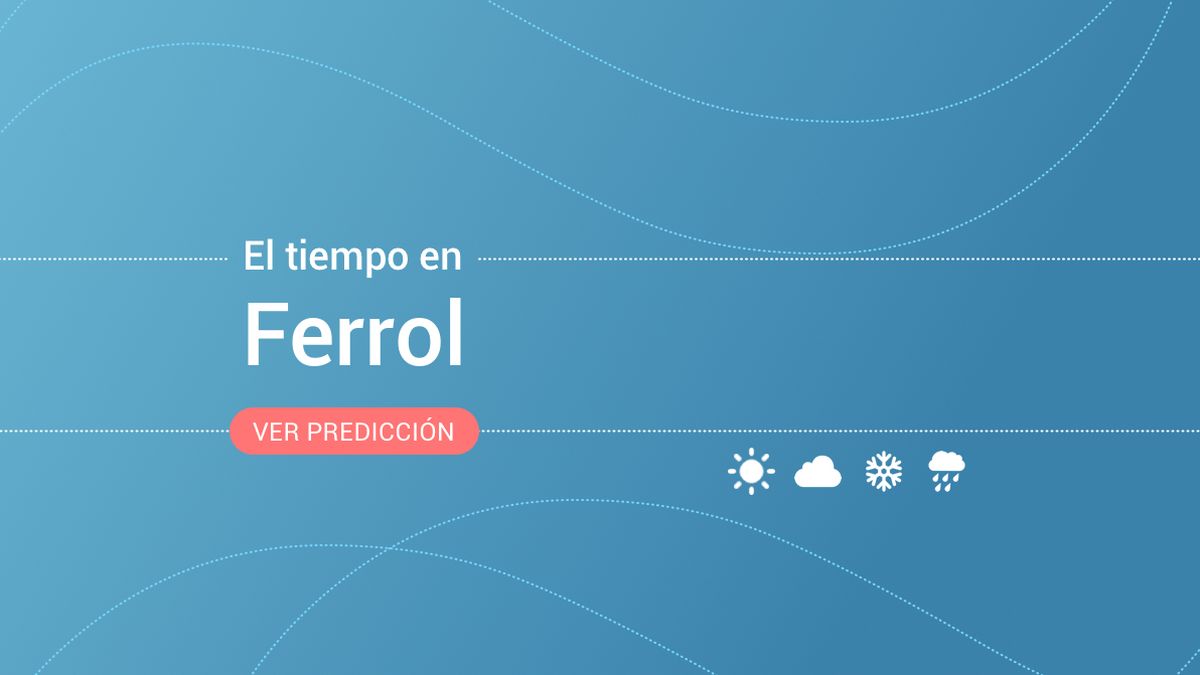 Previsión meteorológica en Ferrol: alertas por fenómenos costeros y vientos