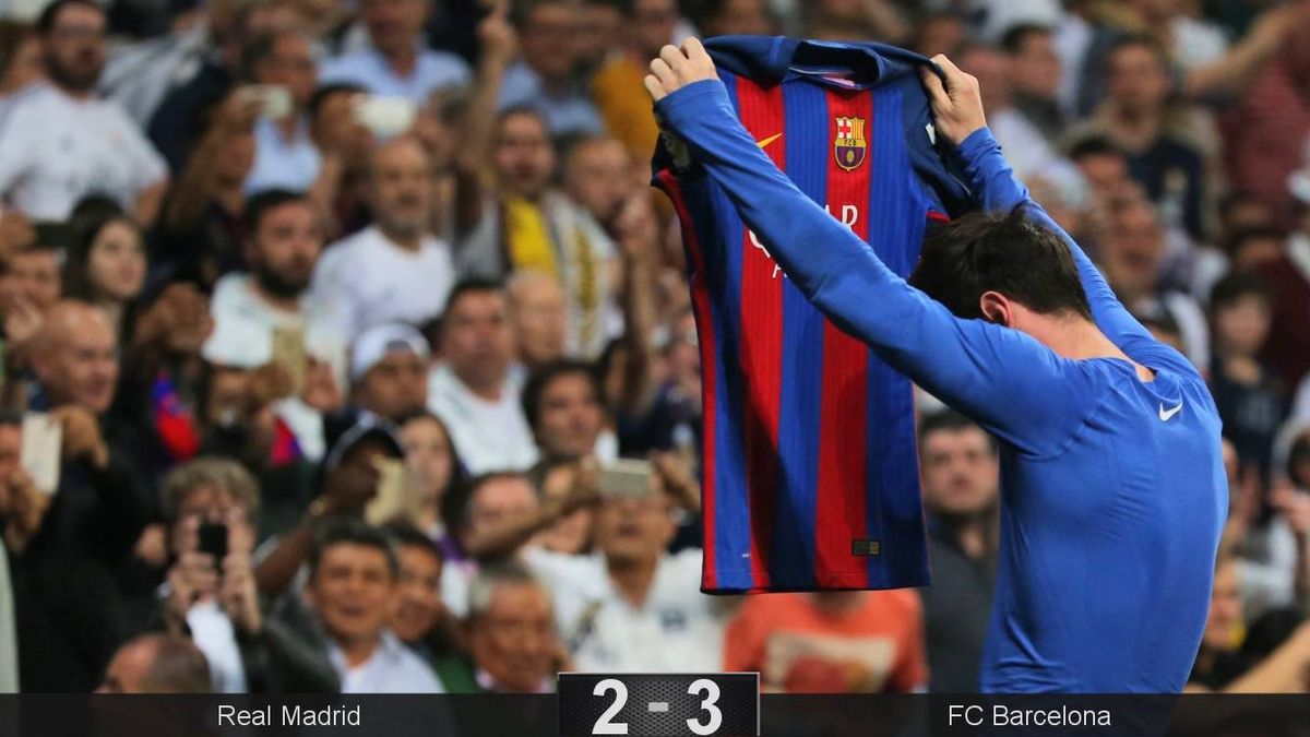 El Barça anima la Liga porque a Messi le dio la gana de destrozar al Real Madrid
