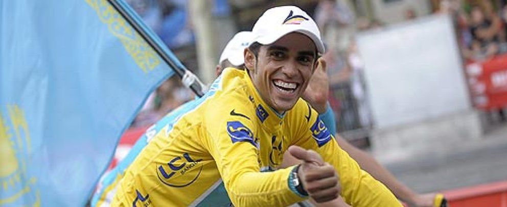 Foto: Contador espera 'dedicarle' un triplete a la UCI