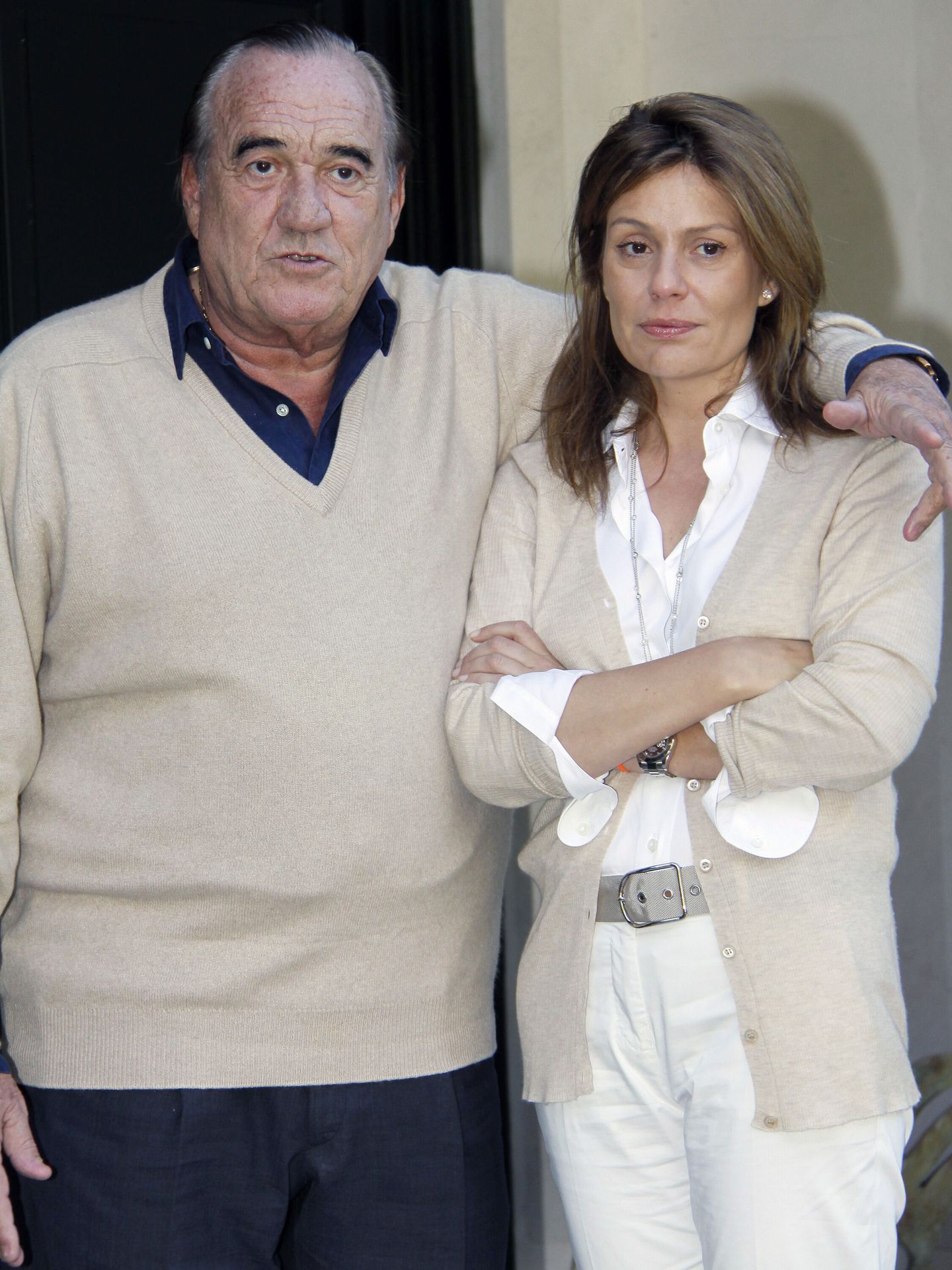 Fernando Fernández Tapias, junto a Nuria González en una imagen de archivo. (Europa Press)