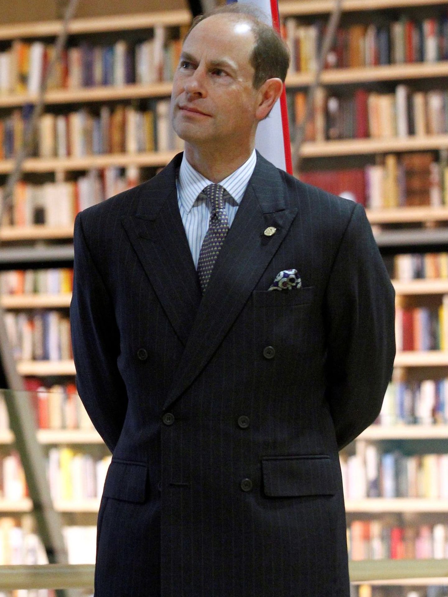 El príncipe Eduardo, en una imagen de archivo. (EFE/Toms Kalnins)