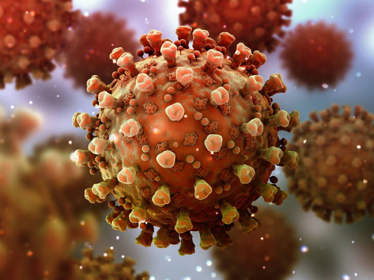 Foto: Representación gráfica del coronavirus. (iStock)