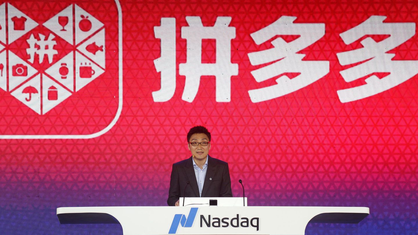 Colin Huang, fundador y CEO del grupo Pinduoduo. (Reuters)