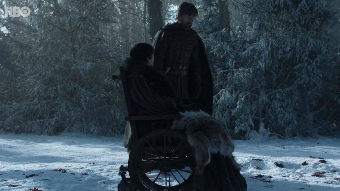 Bran Stark y Jaime Lannister hacen las paces. (HBO)
