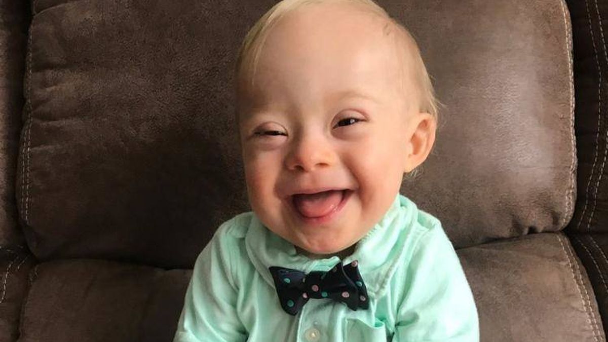Lucas Warren, el primer niño con síndrome de Down imagen de la papilla infantil Gerber