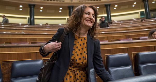 Foto: La ministra de Hacienda, María Jesús Montero, el pasado 22 de noviembre en el Congreso. (EFE)