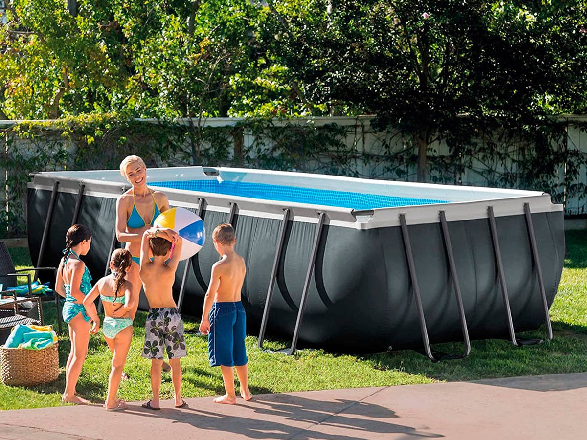 Foto: Las mejores piscinas desmontables para colocar en el jardín de tu casa (Amazon/Intex)