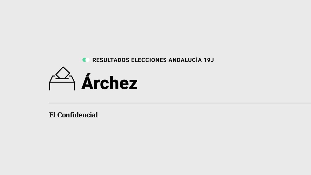 Resultados en Árchez de elecciones en Andalucía: el PP, ganador en el municipio