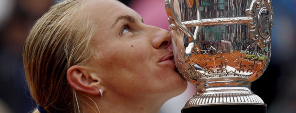 Foto: Kuznetsova, nueva campeona de Roland Garros tras vencer a Safina