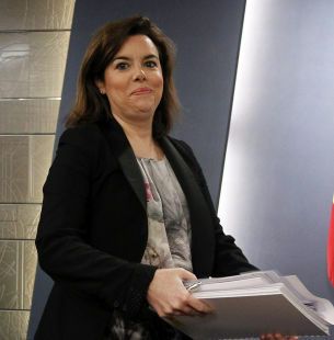 La vicepresidenta del Gobierno, Soraya Sáenz de Santamaría (EFE)