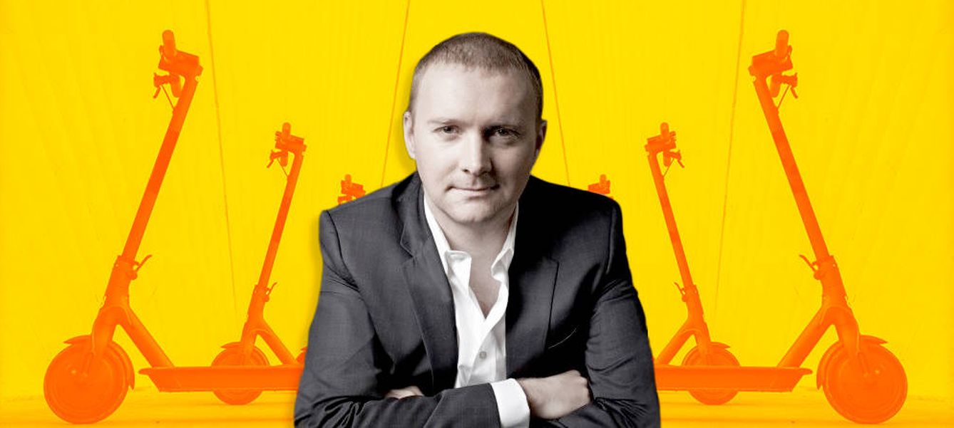 Lukasz Gadowsk, cofundador de la empresa de patinetes eléctricos de alquiler Circ. (Imagen: EC)