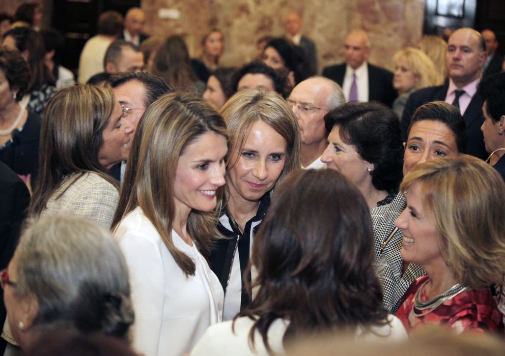 Foto: La princesa de Asturias, la presidenta de FEDEPE. (E.V.)