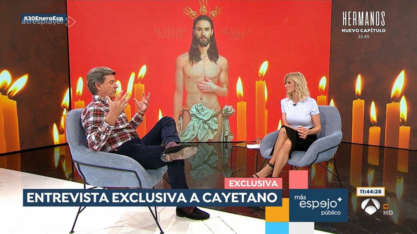 Cayetano, en 'Espejo público'. (Antena 3)