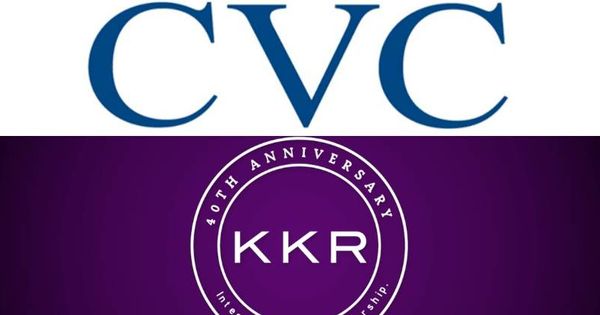 Foto: Logos de CVC y KKR. (EC)