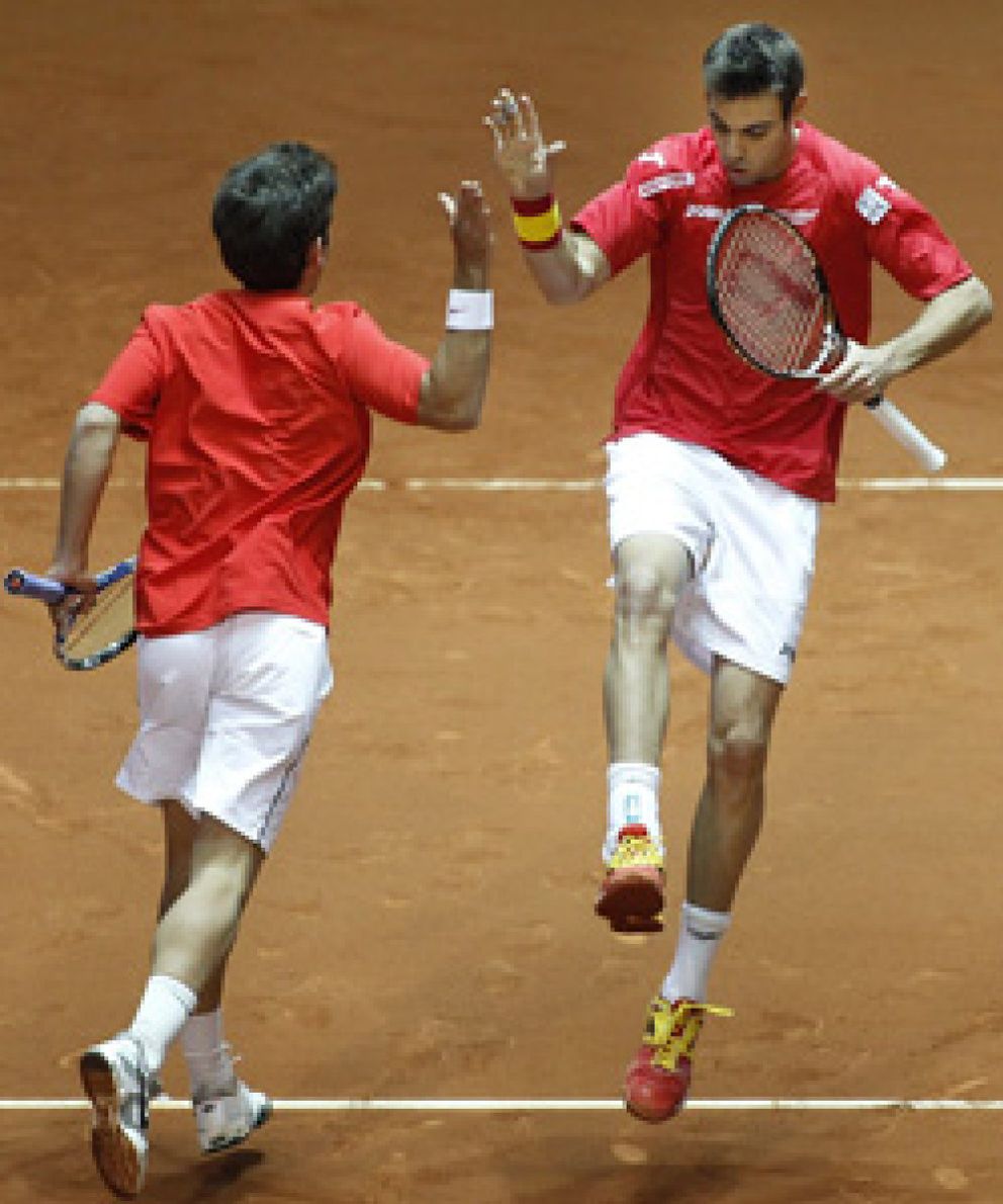 Foto: La España 'B' se reivindica dando una paliza a Kazajistán en la Copa Davis