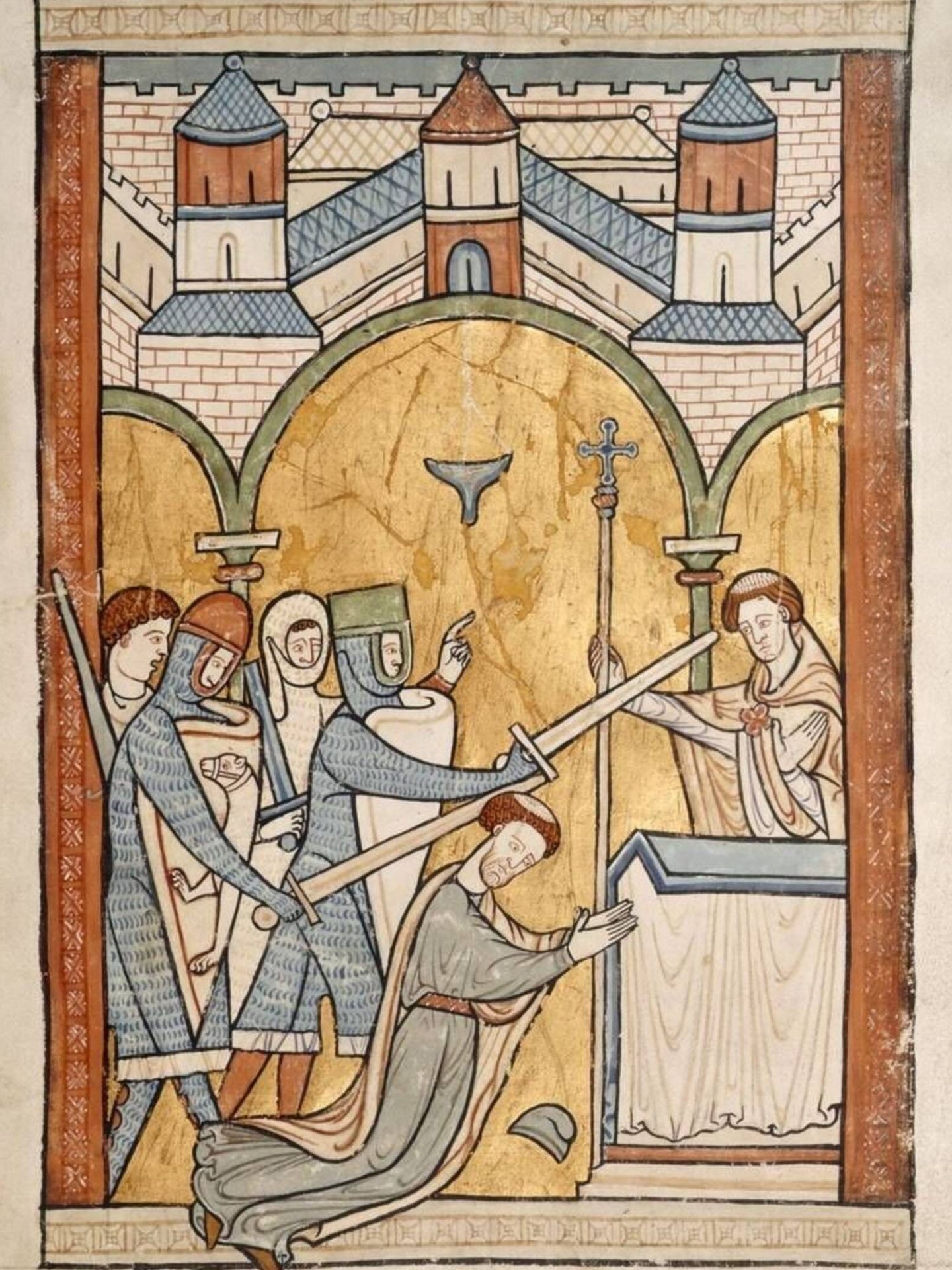 El martirio de Santo Tomás Becket 